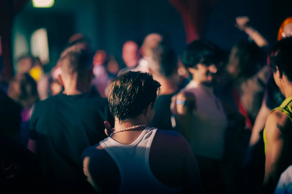 Dansegulvet på afterpartyet til Trondheim Pride